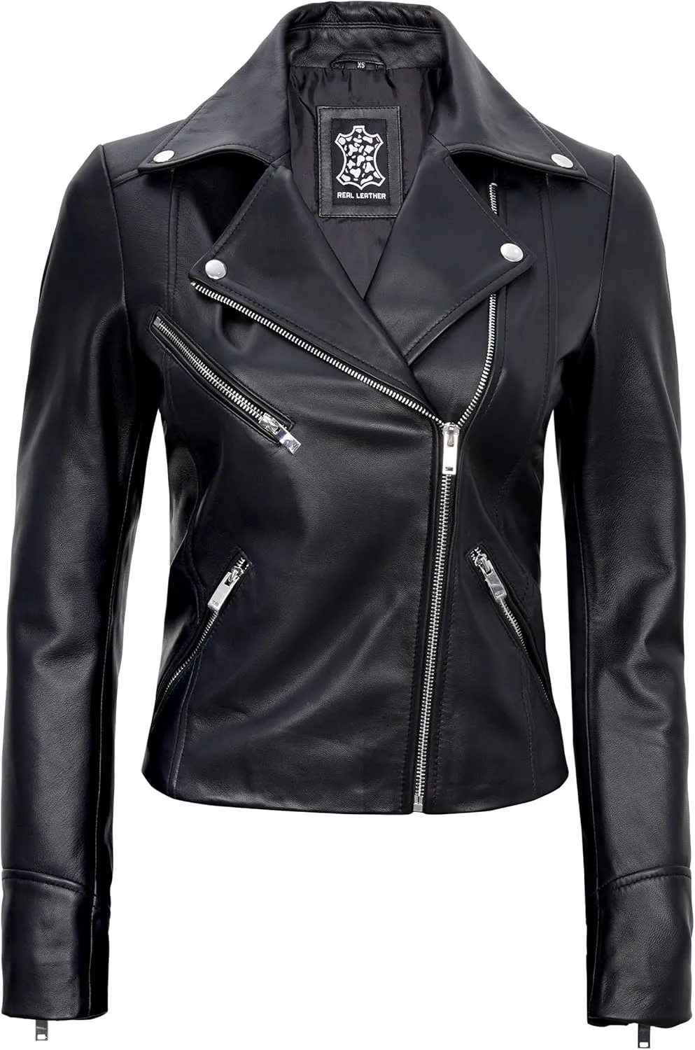 fjackets Leather Jackets For Women Real Lambskin Leather Outerwear Women Jackets