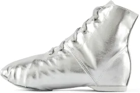 missfiona Jazz Shoes for Woman Canvas Dance Boots Split Sole Ballroom Dancing Flat